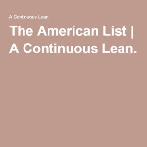 Continous Lean
